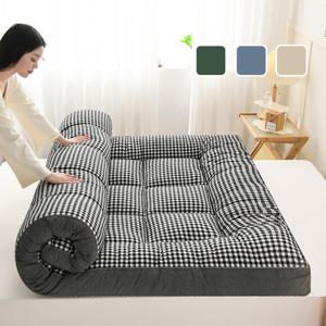 TEMU 감성 매트리스 원룸 자취방 롤링 매트리스 침대 바닥 격자무늬 매트