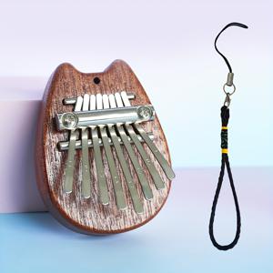 TEMU 8건 미니 칼림바 엄지 피아노 (엠비라) - 칼림바 엄지 피아노 키, 휴대용 손가락 피아노, 음악 선물 및 여행용