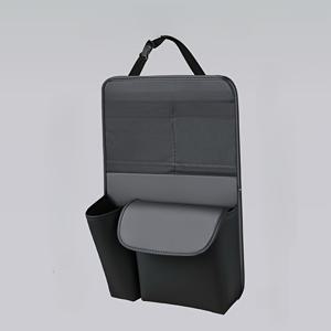 TEMU SUV 트렁크 정리함 (17.72*12.99인치) | 접이식 조절 가능 인조 가죽 수납 상자, 다중 수납 공간 | 차량/내부 공간에 적합