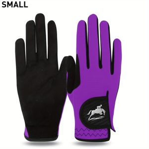 TEMU 여성용 승마 장갑, 승마용 메쉬 통기성 경량 컬러 세트, 여름용 편안한 그립