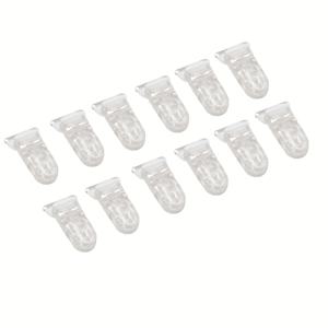 TEMU 12개의 T자형 플라스틱 클립 패스트너 세트, 올리거 클립 포함, 12가지 색상으로 제공. 수건, 수건, 서스펜더 클립, 배지 클립, 수공예, 전시, 장식 카드, 세탁, 옷걸이, 옷걸이 사용 가능. 다목적 클립으로 사용할 수 있습니다.