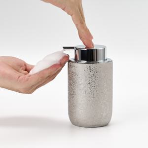 TEMU 폼 소파 디스펜서, 은색 수제 폼 병, 주방용 수동 비누 디스펜서, 고급스러운 홈 데코, 필수품, 할로윈 선물, 할로윈 장식, 크리스마스 선물, 크리스마스 장식