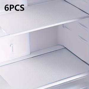 TEMU 8/16 냉장고 매트, 세탁 가능한 냉장고 선반 라이너, 가정용 주방 액세서리, 상단 냉동실 유리 선반용 와이어 메쉬, 호텔, 레스토랑, 도매 주방용품 및 식기류에 적합