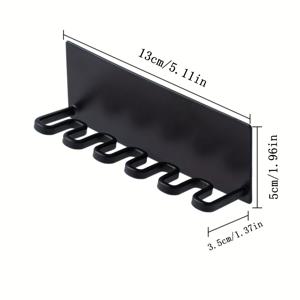 TEMU 헤비듀티 카본 스틸 욕실 정리대 - 무드릴 설치, 칫솔 5개 및 전기칫솔 헤드 수납 가능 - 공간 절약형 모던 욕실용품 보관함, 세련된 벽걸이형 샤워실/욕조대