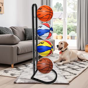 TEMU 삼단 농구공 보관대