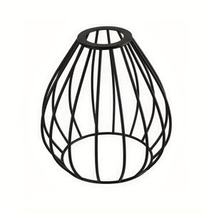 TEMU 레트로 단조 철제 램프 쉐이드 케이지, 레스토랑용 메탈 케이지 램프 쉐이드