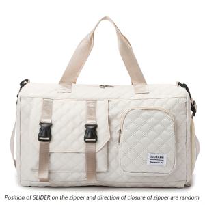 TEMU 넉넉한 마름모 여행 더플백 - 내구성 좋은 폴리에스터 소재, 휴대용 스포츠 짐백, 짧은 여행과 여행에 이상적, 그레이, 핑크, 퍼플, 블랙 등 다양한 색상, 크리스마스 선물, 발렌타인데이 선물 (남성, 여성, 아버지, 어머니용)