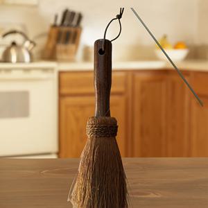 TEMU 튼튼한 주방 스크러버, 나무 손잡이 포함, 냄비 및 식기 세척용, 조리기구 관리에 적합