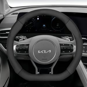 TEMU 통기성 좋은 천공 합성 인조 가죽으로 제작된 탄소 섬유 텍스처 스티어링 휠 커버. 14.56~15.16인치의 원형 및 D자형 스티어링 휠에 적합하며, Rio, Forte, K3, Cerato, K5, Optima 등 모델과 호환됩니다.