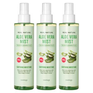 TEMU 알로에 미스트 200ml 3개 리얼 네이처 수분 보습 진정 대용량 알로에베라