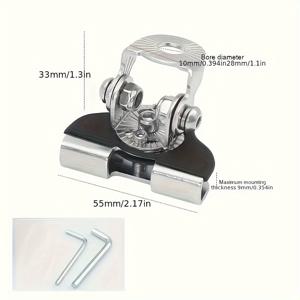 TEMU 1개 범용 자동차 후드 지지대, 머신 커버 카드 측면 슈팅 라이트 홀더, 손상 없는 설치 A 포스트 자동차 라이트, 라이트 카드 측면 랙
