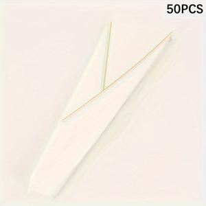 TEMU 50개 골든 싱글 백 신선 꽃 포장 장미 포장 종이 봉투 선생님의 날. 어버이날 싱글 백 휴일 용품 포장 봉투 꽃다발 꽃집 오픈 투명 봉투. 꽃다발 포장 봉투