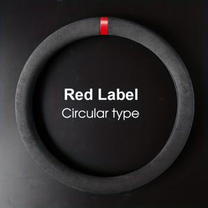 TEMU [마킹된 핸들 커버 포함] 차량 핸들 커버, 그립 커버, 자동차 핸들 보호대, 스포티하고 스타일리시한 핸들 커버, 미끄럼 방지 및 통기성, 사계절 적합, 냄새 없는 고무 링