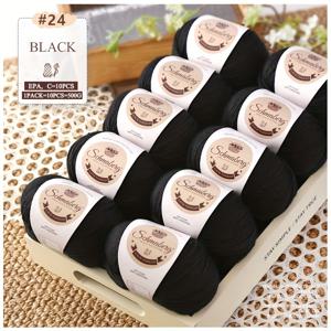 TEMU 80% 메리노 울과 20% 폴리에스터 섬유로 제작된 10개 컬러 볼 세트. 부드럽고 풍부한 느낌으로 편안하게 사용 가능하며, 2.0-3.0mm 바늘로 뜨개질에 적합 - 고품질 털실 - 뜨개질 및 재봉에 완벽 - 훌륭한 선물 선택 - Pick You