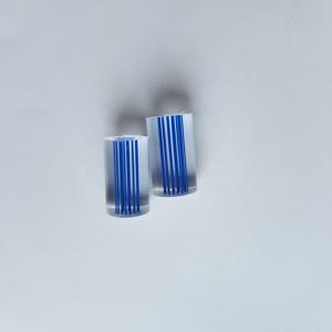 TEMU 당구 큐팁 커버 2개, DIY, 선이 있는 투명색, 다양한 색상 선택 가능, 생생한, 당구 큐팁 개조용, 휴일 선물