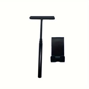 TEMU 유리문, 타일 벽, 거울 및 창문을 위한 긴 손잡이 샤워 스퀴지 1개, 텔레스코핑 유리 청소용 스퀴지, 욕실 바닥 스퀴지 스크러버 윈도우 와이퍼 청소 도구