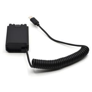 NP FZ100 더미 배터리 USB C 어댑터 DC 러 전원  장치 Sony Alpha A7M3 A7M4 A6600 A9II A7RIII A7RIV 카메