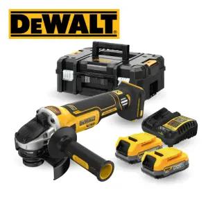 디월트 충전 그라인더 DCG4051H2 20V 파워스텍 5.0Ah 배터리 2개 세트