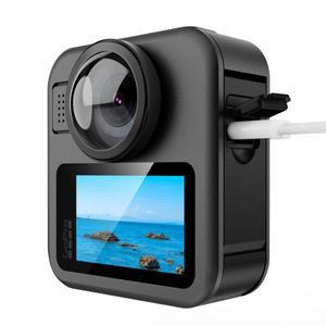 GoPro MAX2용  배터리 커버 측면 개방형 퀵 릴리스 방진 충전 보호 스포츠 카메라 액세서리 키트