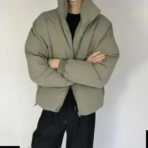 가을점퍼 가을 겨울 베이직 하이넥 패딩 점퍼 캐주얼 남자 자켓