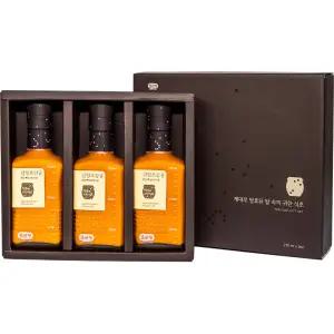 초산정 감향초 감귤 340g x 3병 / 귤 발사믹식초 한상준 농축식초