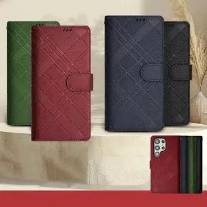 블루까사 천연가죽 다이어리 카드 지갑 케이스 갤럭시 S21 S22 S23 S24 S25 S26 울트라 플러스