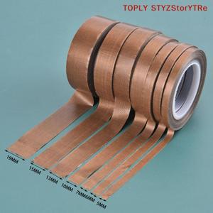 10m 0.18mm 300도 고온 저항성 접착 테이프 천 열 절연 씰링 기계 PTFE