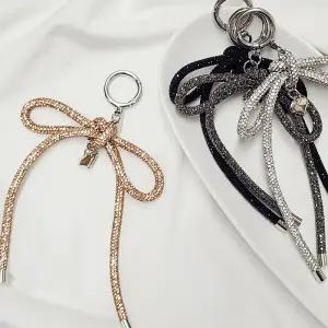 블링 큐빅로프 리본키링 백참 가방꾸미기 백꾸 자동차 키홀더