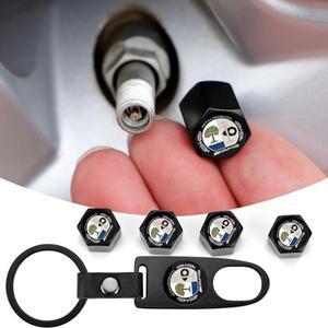 메르세데스 호환 벤츠 호환 AMG GLK GLE CLS A B C E 클래스 W211 W204 CLA용 자동차 키체인 타이어 밸브