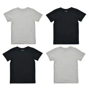 남성 티셔츠 순면 반팔 라운드넥 2매입