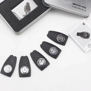 메르세데스 호환-벤츠 호환 AMG W204 E63 GT GLS G63 A-클래스 CLA GLA용 자동차 키체인 키 쉘