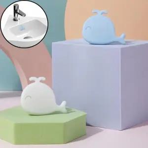 고래 세면대 구멍 마개 욕실 악취 방지 오버플로우 캡