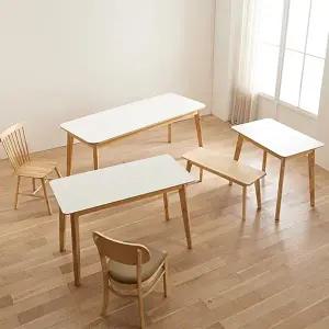 [텐스페이스]리치 1600 원목 6인 식탁 테이블 MD5183 (수도권무배)