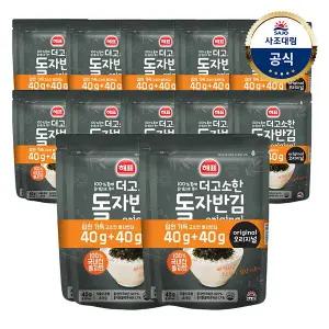 해표 더고소한 자반김 돌자반 80g(40g x2) x12개 /반찬