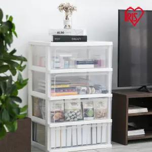 아이리스 플라스틱 5단 서랍장 정리함 옷장 수납함 NSW-54