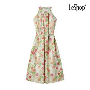 [르샵] 블루밍 홀터넥 원피스 (BP4OP052A)