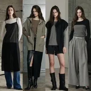 25FW GGPX 모달 스판 보트넥 티셔츠 4종 GX253F0401TS