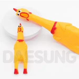 듀오독 강아지 장난감 삑삑이 엽기 미친닭