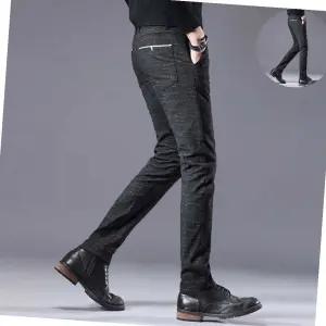 남성 슬림핏 면바지 빅사이즈 세미 정장 남자 팬츠