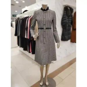 [미니멈] 세이브존01 시스루 넥 체크 원피스 MYDGWO0810_A (45727283)