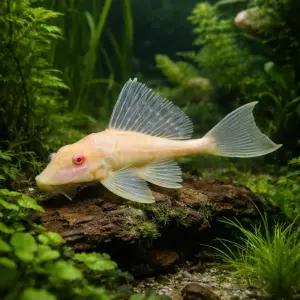 알비노 나비비파 2마리