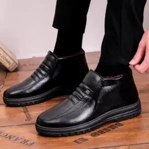 [옷자락]남성 겨울 털내피 방한화 따뜻한 일상 신발