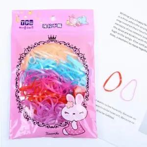 ( )머리끈 고무줄 머리고무줄 대용량 헤어끈 짱짱한 헤어밴드 고무밴드