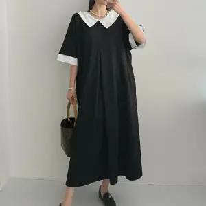 H스타일 OP)모임원피스 봄 간절기 원피스 OPS 오버핏 빅사이즈 임부복 데이트룩 홈웨어