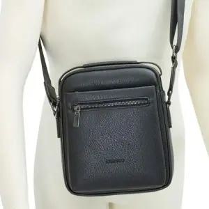 (색상 블랙)남성 캐주얼 크로스백 여행용 데일리 보조 가방