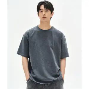 소버먼트 46 피그먼트 슬럽 티셔츠 스톤 네이비 2006997