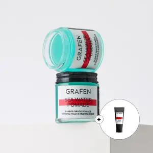 컬크림 미니증정 그라펜 세정력좋은 수성포마드왁스 제주해수포마드 100g, 2개 191028