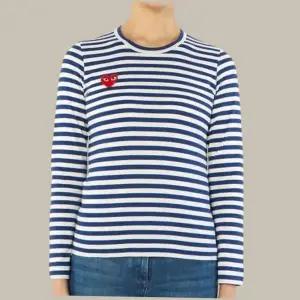 [꼼데가르송] 레드와펜 스트라이프 여성 긴팔티셔츠 146687317