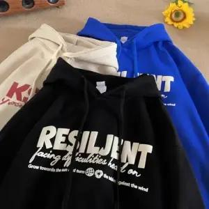 남성용 코트 상의 봄가을 멋쟁이 기모 후드 중학생 맨투맨 점퍼 패피3