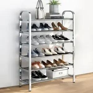 스텐 랙선반 튼튼한 다용도 수납선반 진열대 신발정리대 수납선반 랙선반 철제선반
